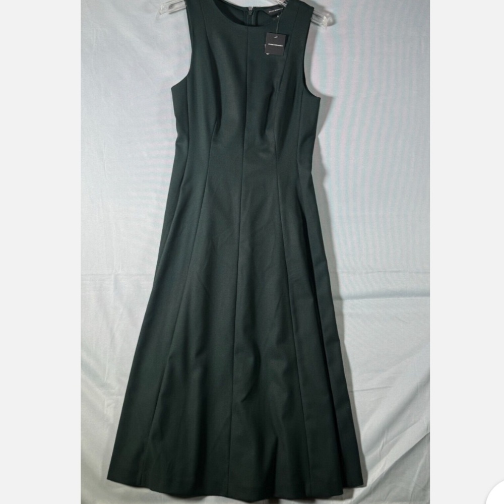 Club Monaco Emerald Paneled Dress